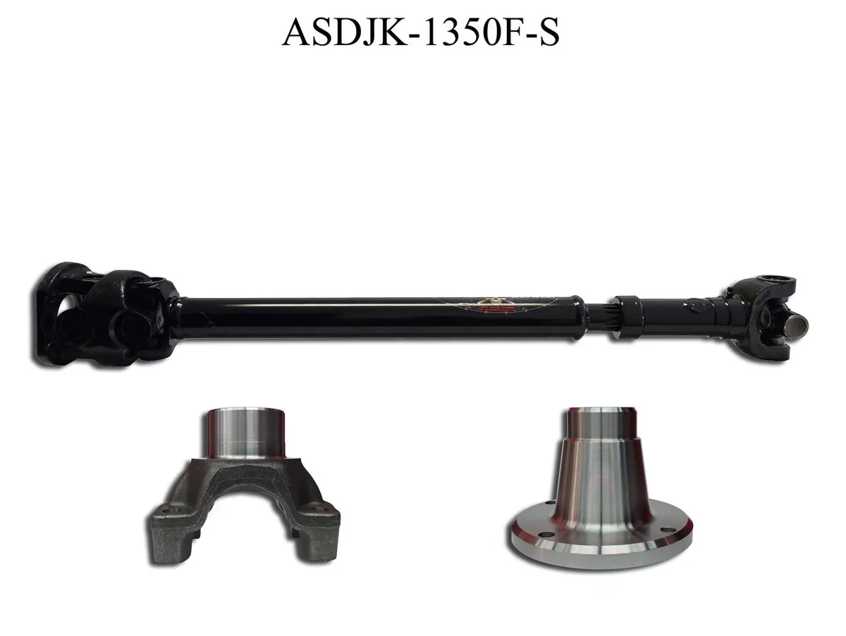 Adams Driveshaft Jk Front 1350 Cv Driveshaft [Extreme Duty Series] Solid U-Joint product image