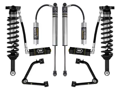 ICON Vehicle Dynamics ICON 2023-2026 GMC Canyon AT4, Denali, & Elevation/Chevrolet Colorado Trail Boss, 1.75-2.5" Lift, Stage 3 Suspension System, Tubular