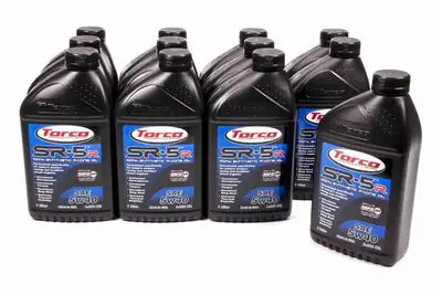 Torco SR-5R Synthetic Oil 5w40 Case/12-1 Liter