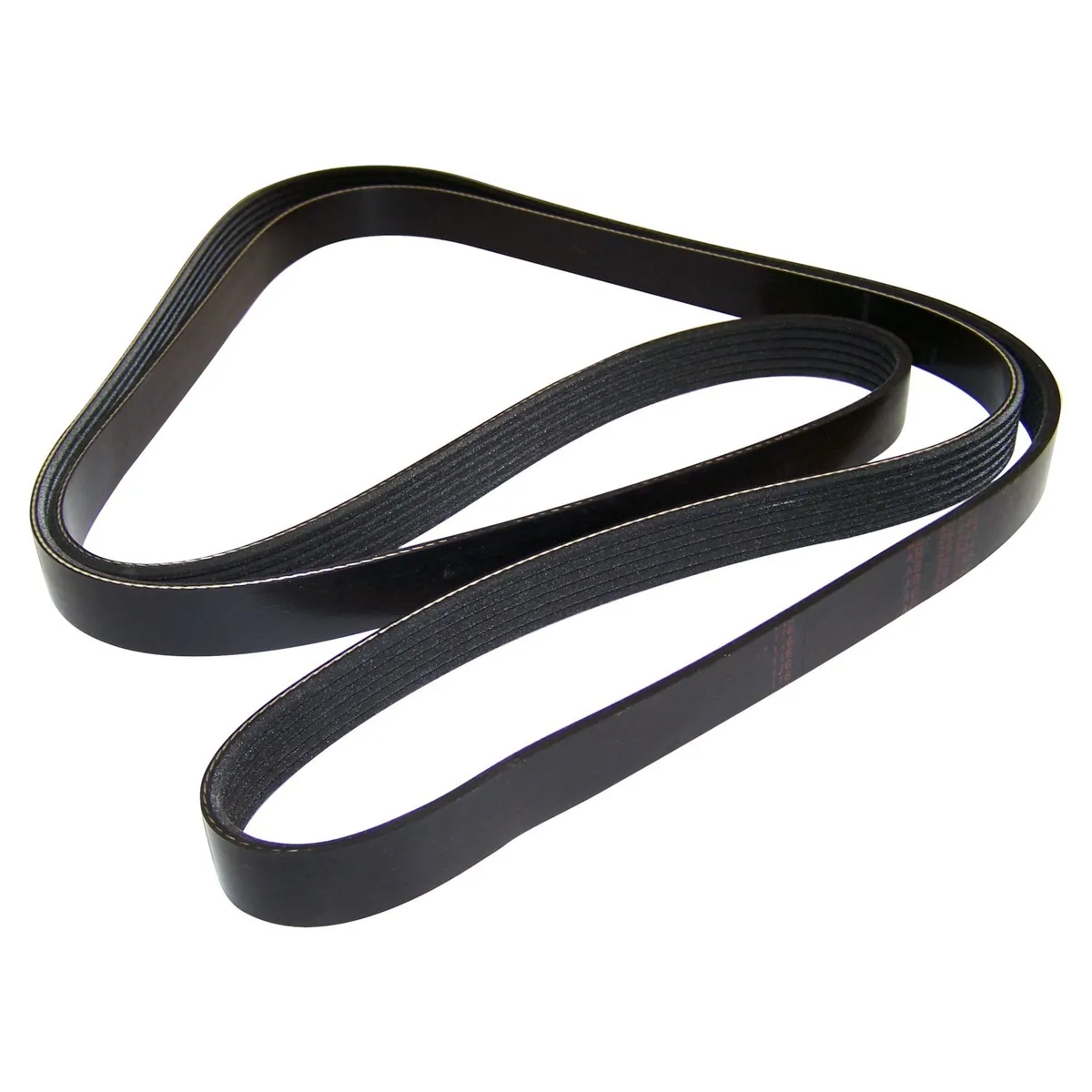 Crown Automotive Jeep Replacement Serpentine Belt; 95.1 in. / 2415mm Long; 6 Ribs; Right Hand Drive;
