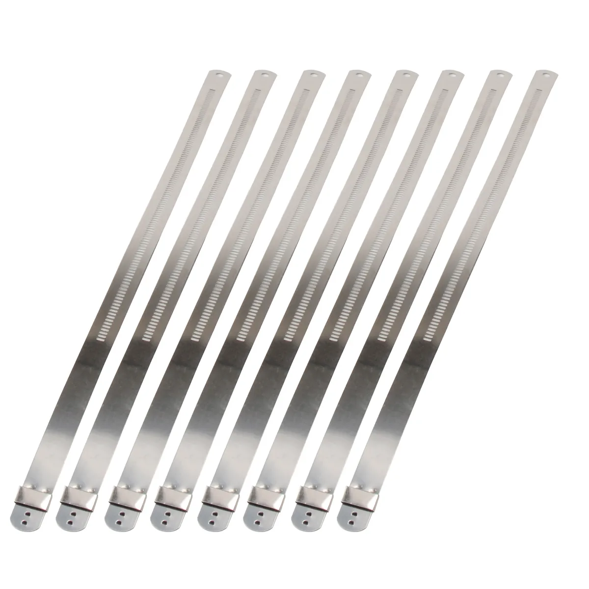 DEI 10211 Stainless-Steel Positive Locking Ties 12mm x 9 (8-Pack) 010211 product image