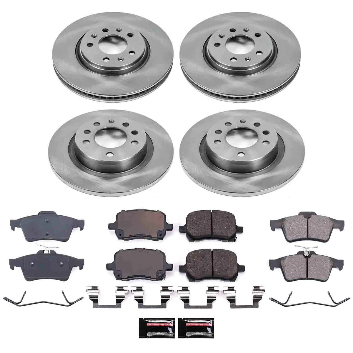 Autospecialty Brake Kit fr 2006-2009 Pontiac Solstice 2007-2010 Saturn Sky product image