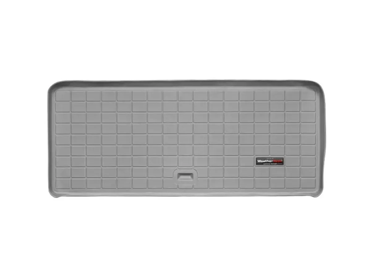 Weathertech 2008 + GMC Acadia Grey Cargo Liners Fits behind 3rd row / 2008 + Saturn Outlook Grey Cargo Liners Fits behind 3rd row