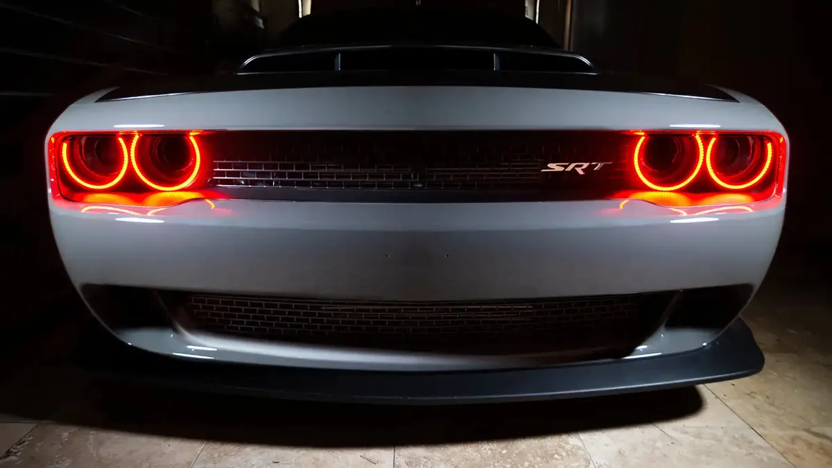 ORACLE Lighting 2015-2023 Dodge Challenger LED Surface Mount Headlight Halo Kit product image