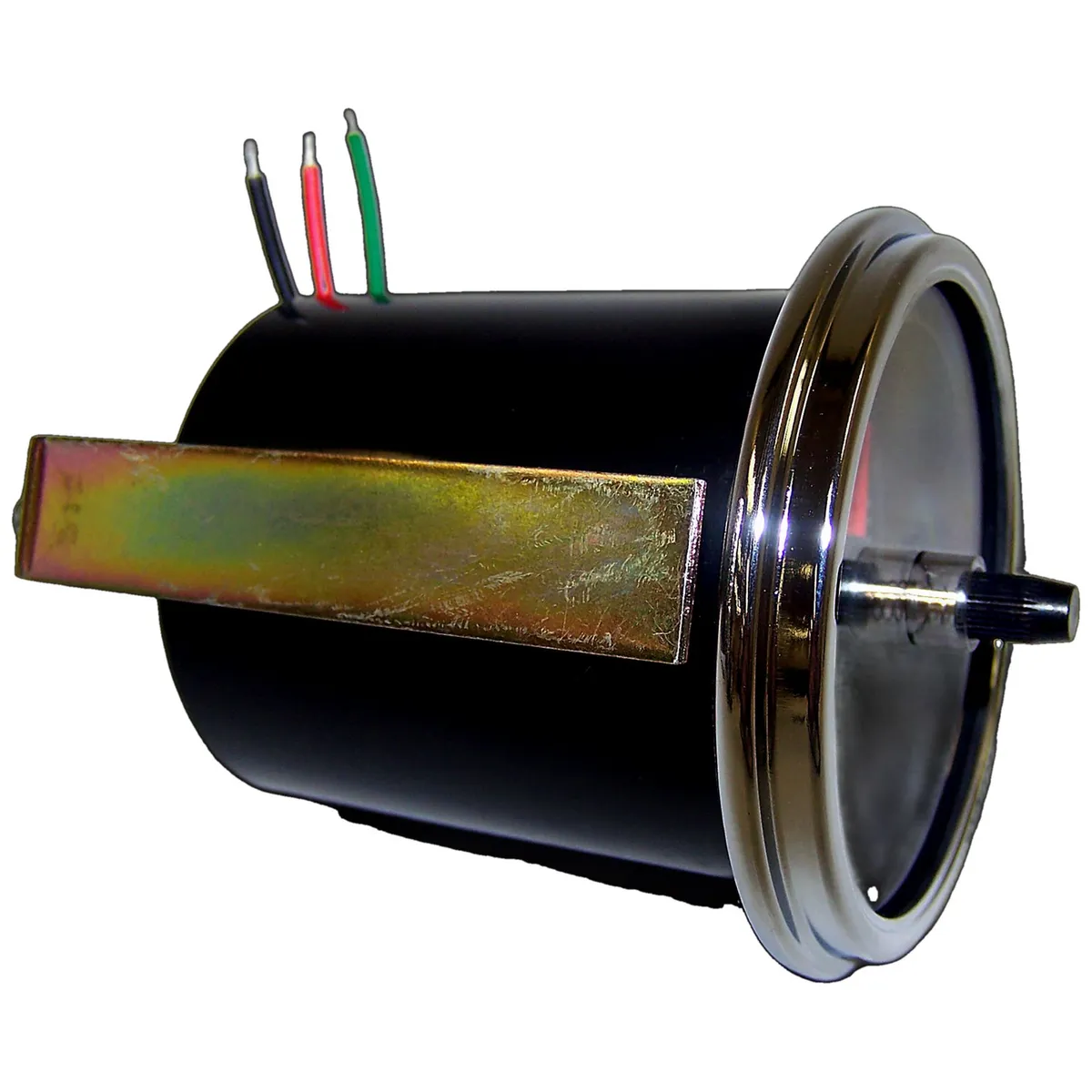 Instrument Panel Clock; 3 in. Diameter; 3 in. Body Depth; 3.75 in. Depth Including Terminals; product image