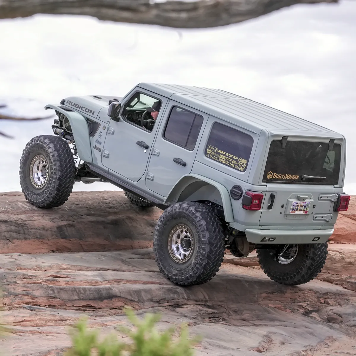 18c Wrangler Spare Tire Delete Raw product image