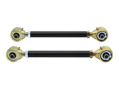 Rock Jock Johnny Joint Adjustable Control Arms 97-06 Wrangler TJ and LJ Unlimited Rear Upper, Double Adjustable Greasable Pair RockJock 4x4