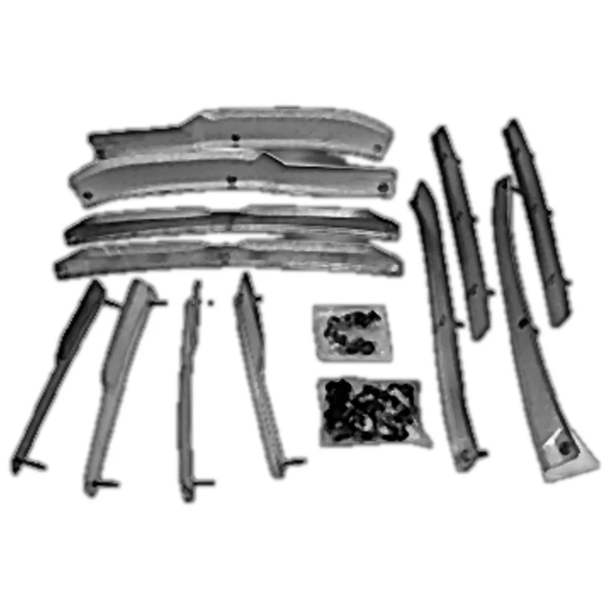 Fender Flare Retainer Kit; Incl. 12 Brackets/All Hardware; product image