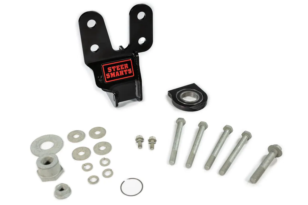 Jeep Sector Shaft Brace with Frame Side Track Bar Reinforcement Bracket Yeti XD For 07- 18 Wrangler JK/JL/Gladiator JT All Models Steer Smarts product image