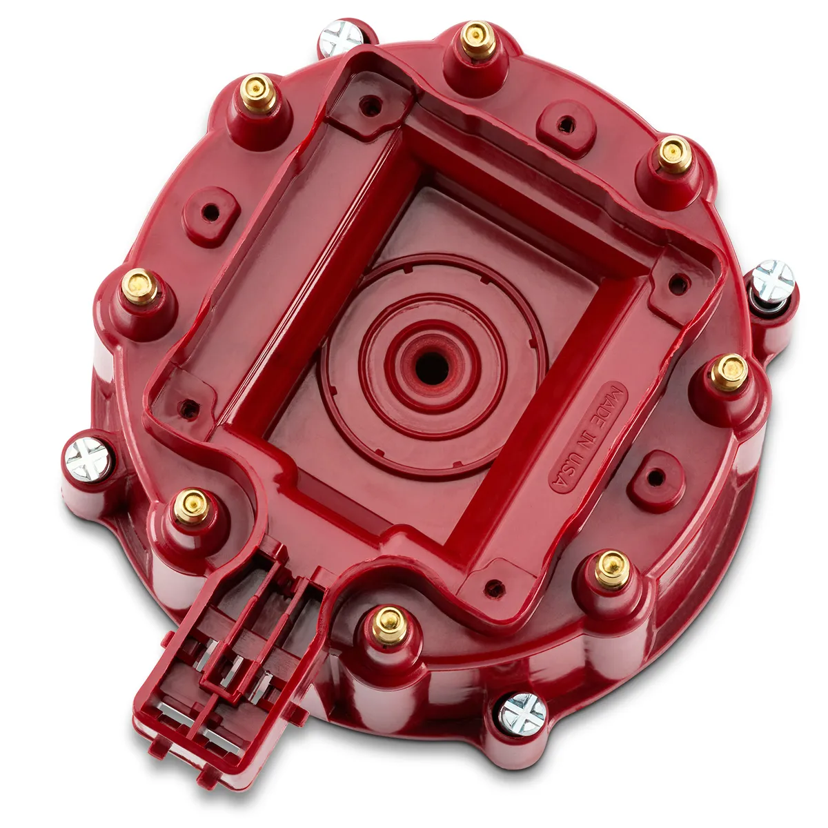 Engine Distributor Cap and Rotor Kit Fits GM HEI Dist w/Internal Coil Red Proform product image