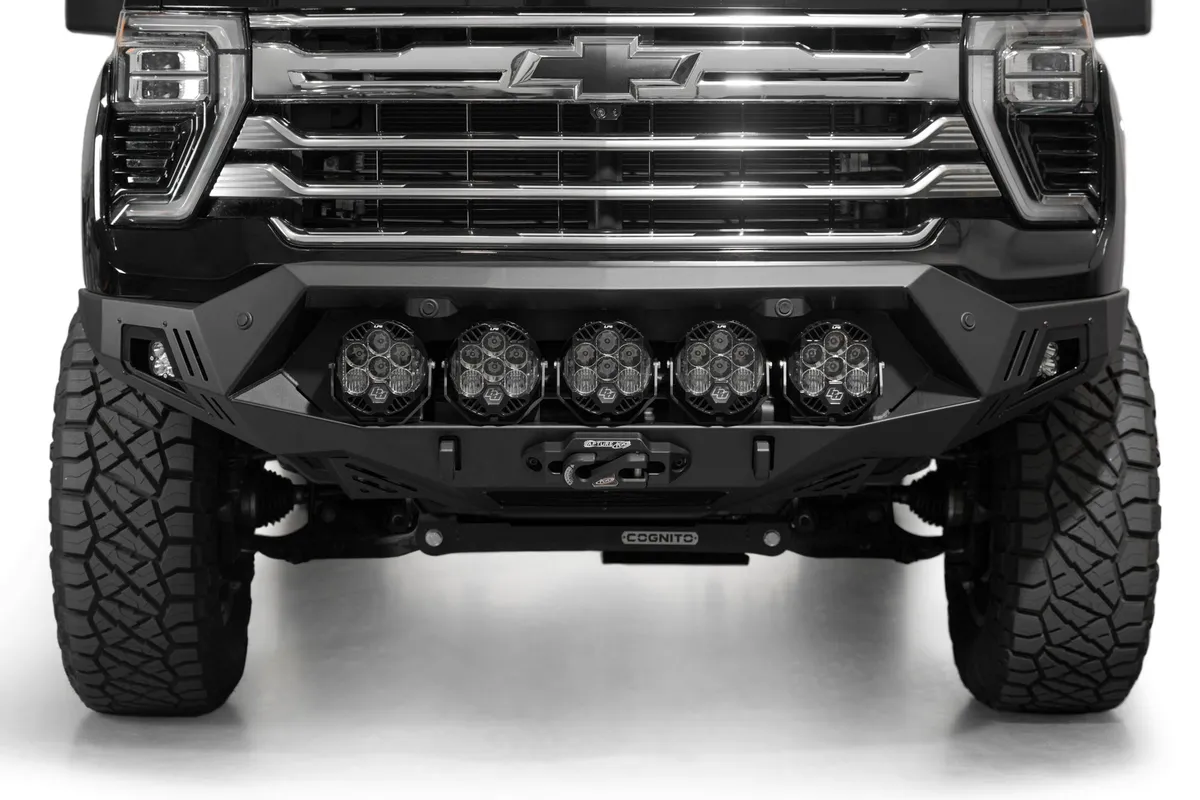 23c Silverado 2500/3500 Bomber HD Front Bumper W/ Winch Mount product image
