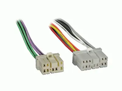 Metra Electronics TURBOWire; Repair Wire Harness; Plugs Into OEM Radio; For Power/4-Speaker;