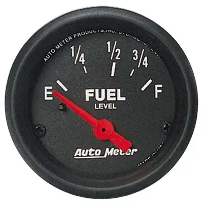 AutoMeter Gauge, Fuel Level, 2 1/16", 0OE to 90OF, Elec, Z Series