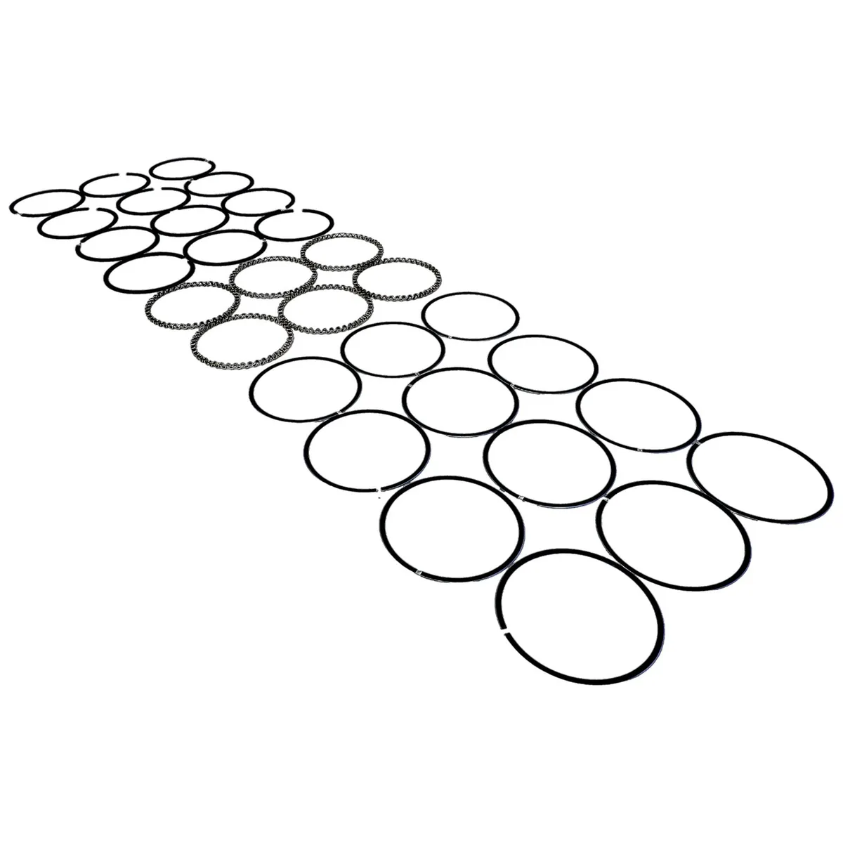 1974-1983 Cherokee SJ w/ 4.2L engine; Standard; For 6 Pistons 1972-1983 CJ-5 CJ w/ 4.2L engine; Standard; For 6 Pistons 1976-1986 CJ-7 CJ w/ 4.2L engine; Standard; For 6 Pistons 1981-1986 CJ-8 CJ w/ 4.2L engine; Standard; For 6 Pistons 1987-1990 Wrangl product image