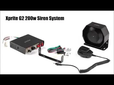 Xprite Xprite G2 200W Compact Loud Speaker Siren Horn