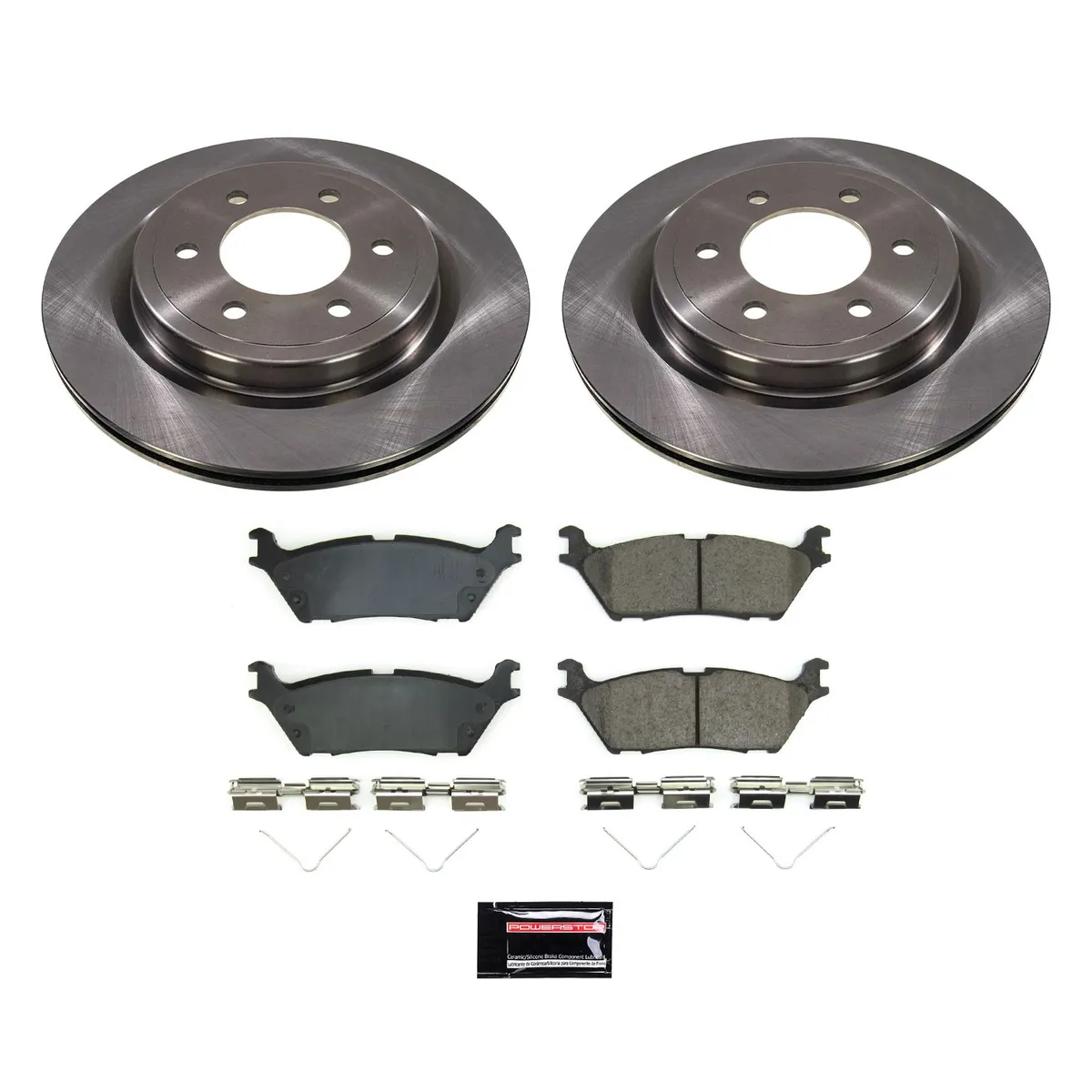 Z17 Direct Replacement Kit: Rotors; Ceramic Pads W/Hardware product image