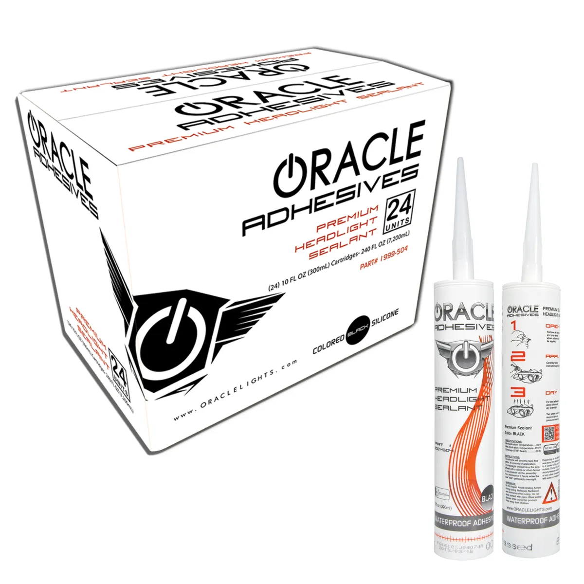 ORACLE Premium Headlight Sealant Adhesive Silicone (10oz. Tube) product image