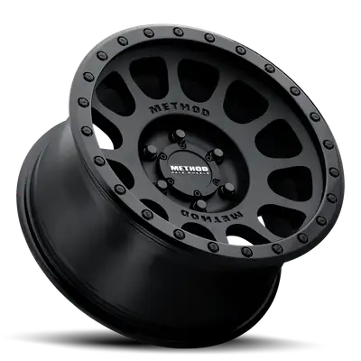 Method Race Wheels Aluminum Wheels 17x8.5 NV MR305 Bolt Pattern 6 On 139.7 Offset 0 Lip Size 1.3 Double Black BK Method
