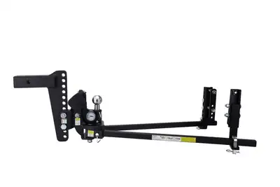 Weigh Safe True Tow Heavyweight Weight Distribution Hitch 10in Drop 2in Shank Rated For 18.5k Gtwr