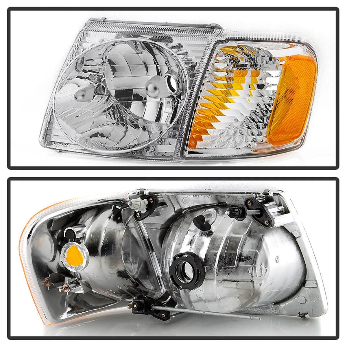 0103 Explorer Sport/0105 Sport Trac OEM Style Headlights With Corner 4pcs Sets product image