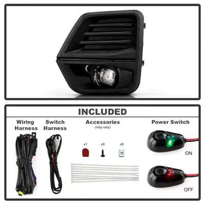 Spyder Auto ( Spyder ) Chevy Colorado 2023-2025 OEM LED Fog Lights w/Switch