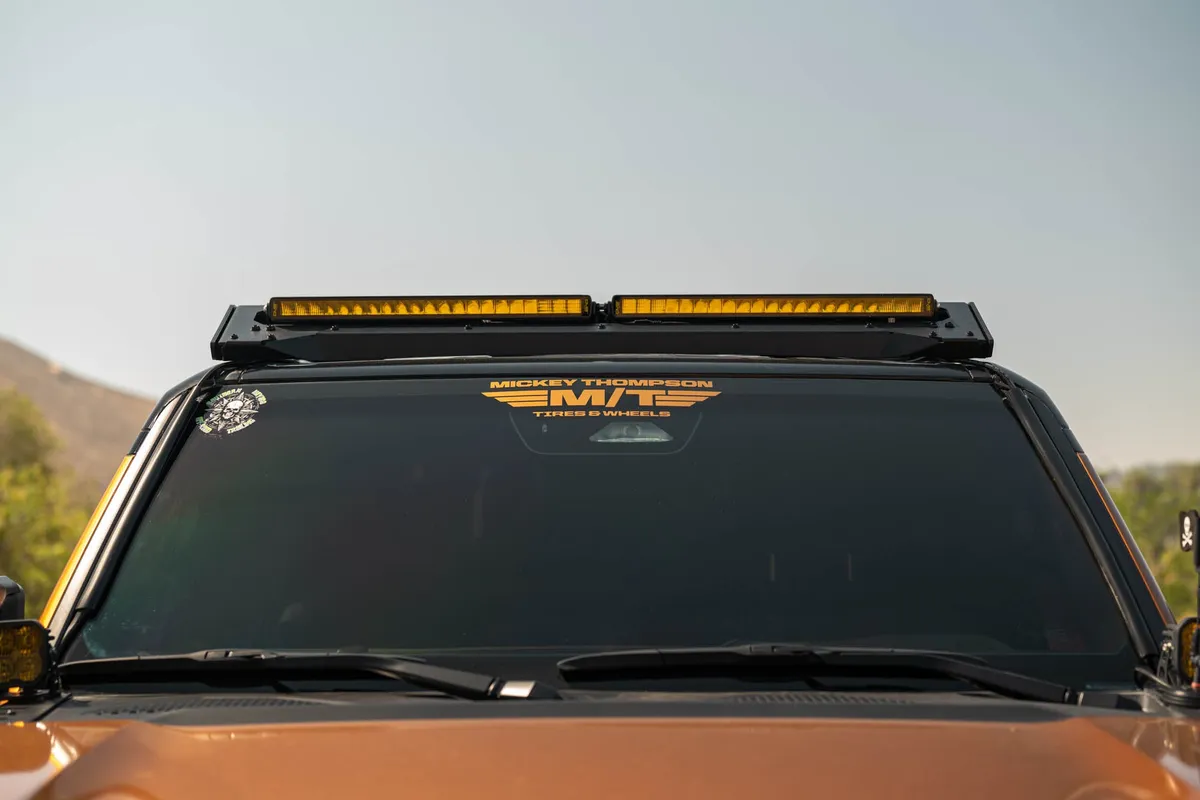 DV8 Offroad 2024-2025 Toyota Land Cruiser Lexus GX 550 Roof Rack Light Mount product image