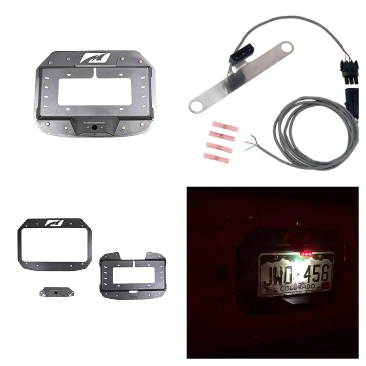 Spare Tire Delete Tag Mount / Tag Light Combo for Jeep JL / JLU product image