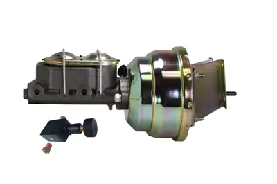 Leed Brakes 8in Dual Zinc Booster 6772 Chevy Truck 11/8in Bore mc Adjustable Valve