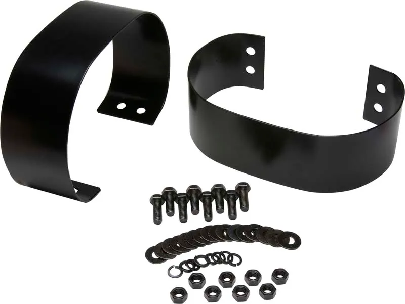 Jeep CJ/YJ Bumperettes Pair 76-95 CJ and Wrangler YJ Powdercoat Black Kentrol product image