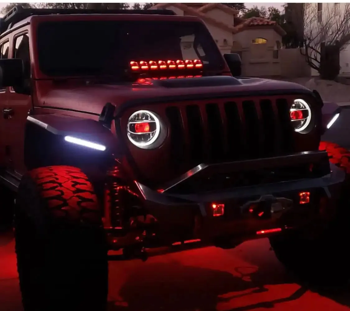 ORACLE Lighting "Demon Eye" ColorSHIFT Projector Illumination Kit - Jeep Gladiator product image