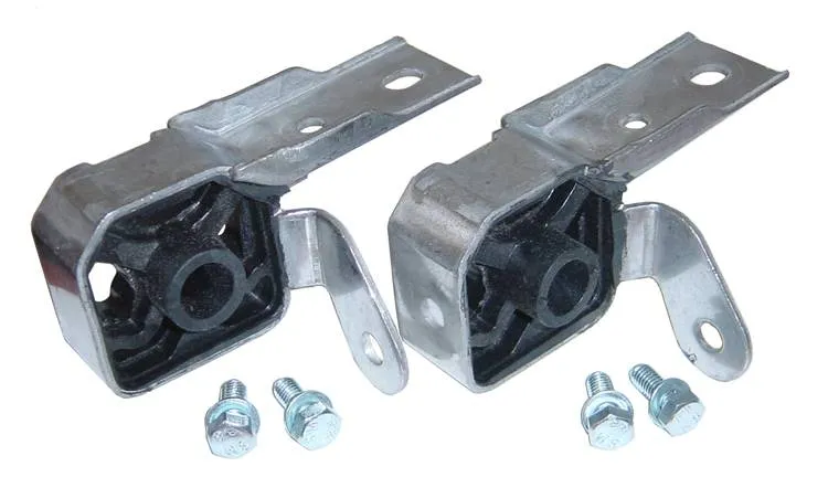 Exhaust Muffler Hanger Kit 05-10 Mustang Hardware Incl Natural Finish 304 Stainless Steel Pypes Exhaust product image