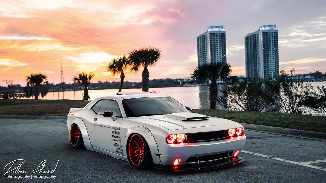 ORACLE Lighting 2008-2014 Dodge Challenger LED Headlight Halo Kit - Standard Mount product image