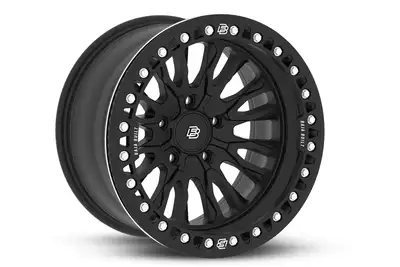 Baja Built Race Wheels Baja Built RENEGADE Cast Beadlock Wheel, 17x9 5x5 -12mm - Black - JT/JL/JK