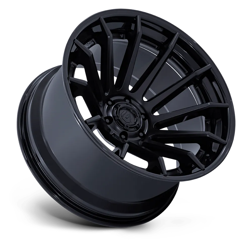 Fuel Wheels | Burn | Matte Black w/ Gloss Black Lip product image