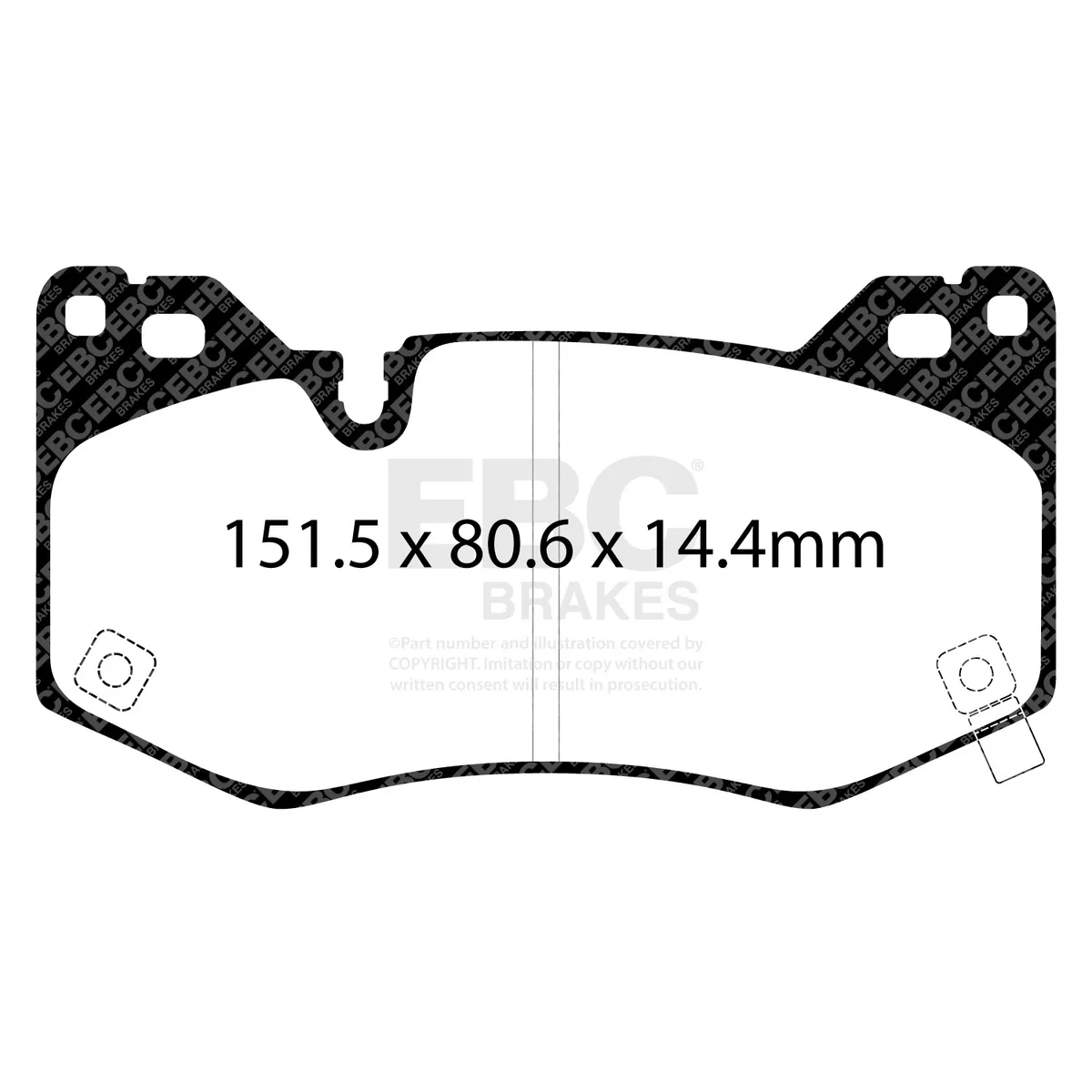 Racing Pad and Disc Rotor Full Kit; Set Of Bluestuff Brake Pads/Pair 2-Piece Fully-Floating Brake Discs; product image