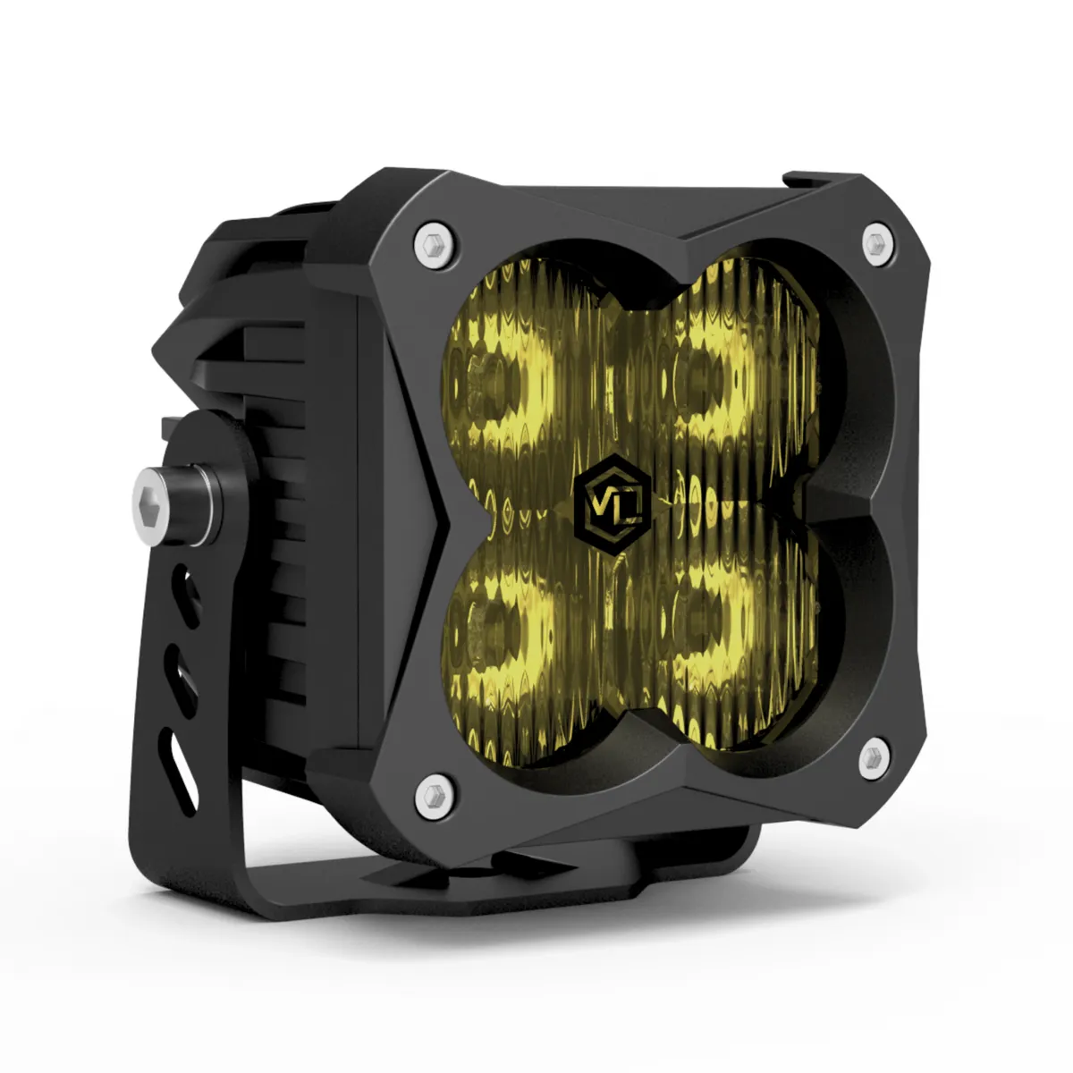 FNG 3 RR SAE 3 Inch Backlit Driving Light Pods Yellow Dot/SAE Pair Vivid Lumen product image