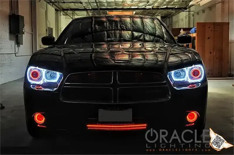 ORACLE Lighting 2011-2014 Dodge Charger LED Headlight Projector Halo Kit product image