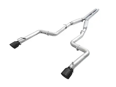 AWE Tuning AWE Track Edition Exhaust for 15+ Charger 6.4 / 6.2 SC - Diamond Black Tips