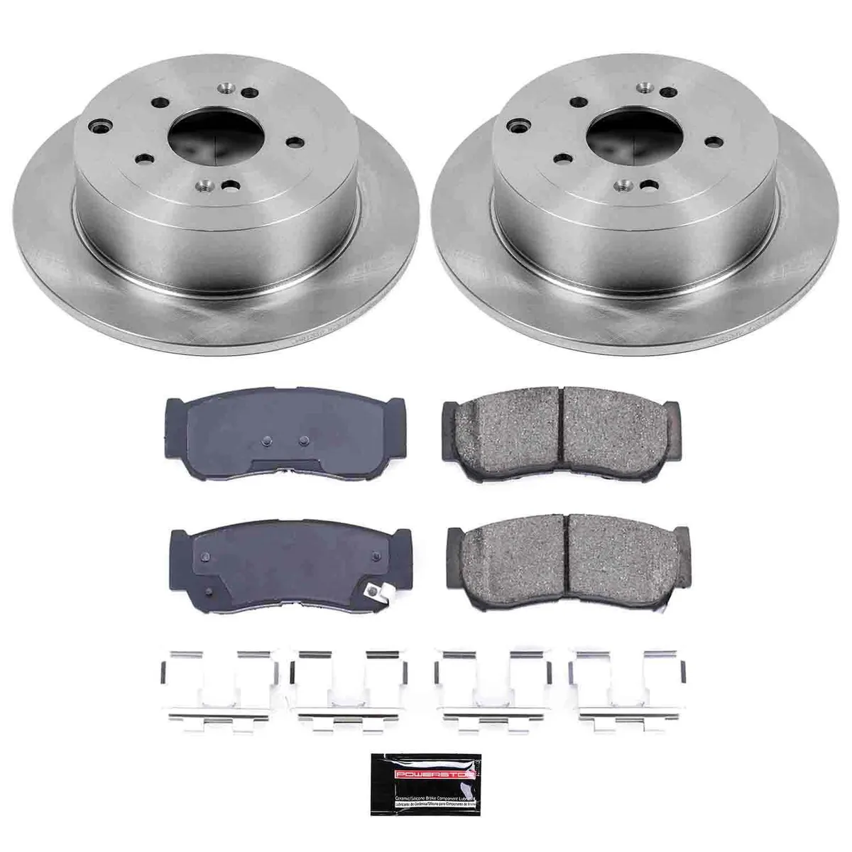 Z17 Direct Replacement Kit: Rotors; Ceramic Pads W/Hardware product image