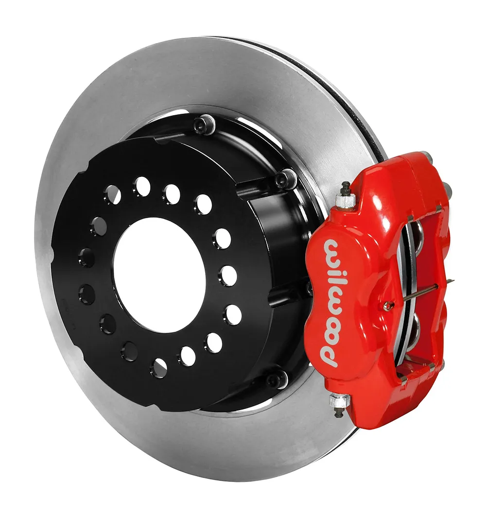 Wilwood Brakes Wilwood FDLI PS Rear Kit Red Small Ford 2.66in Offset