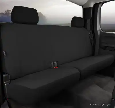 FIA FIA SP85-3 BLACK SP80 Series - Seat Protector Polyester Custom Fit Rear Seat Cover - Black
