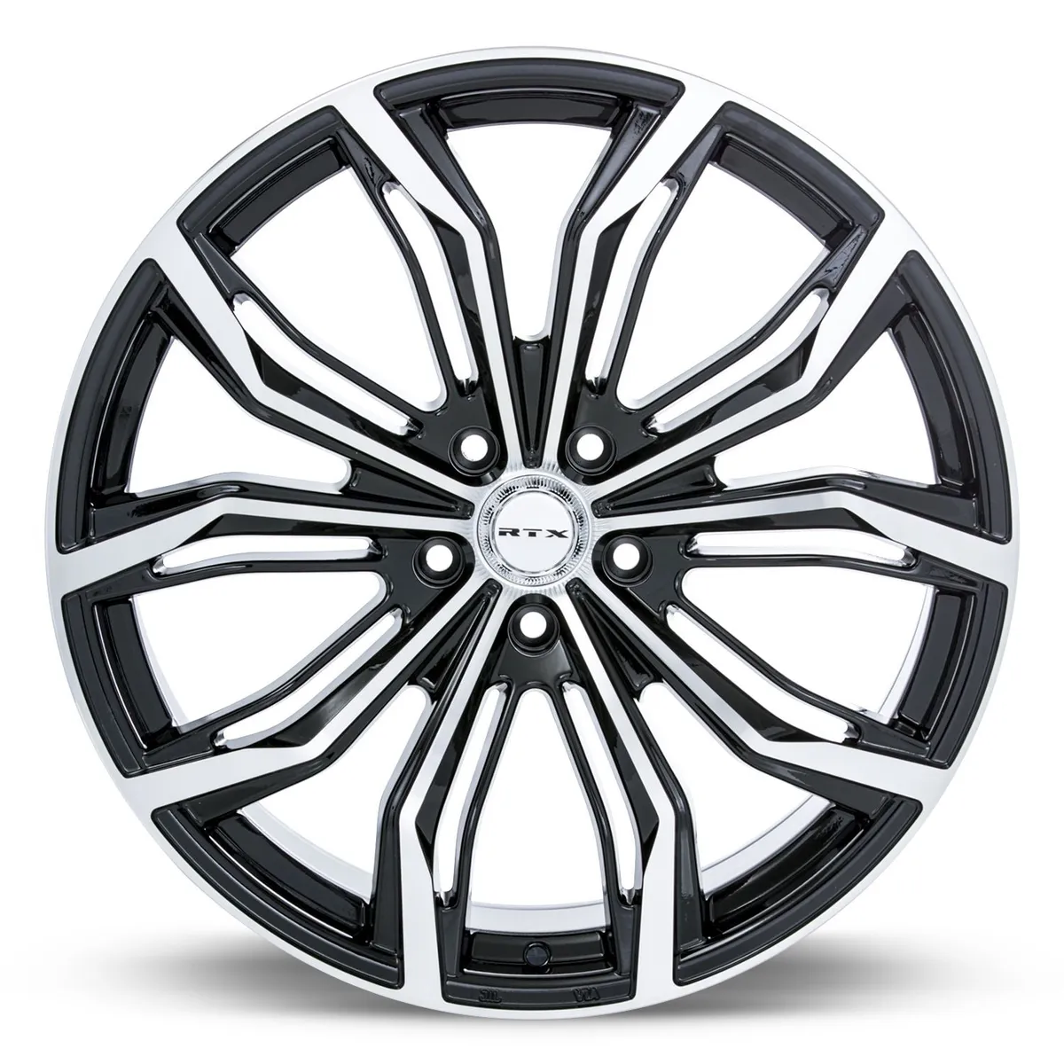 Black Widow 16x7 5x100 Et35 Cb54.1 Black Machined product image