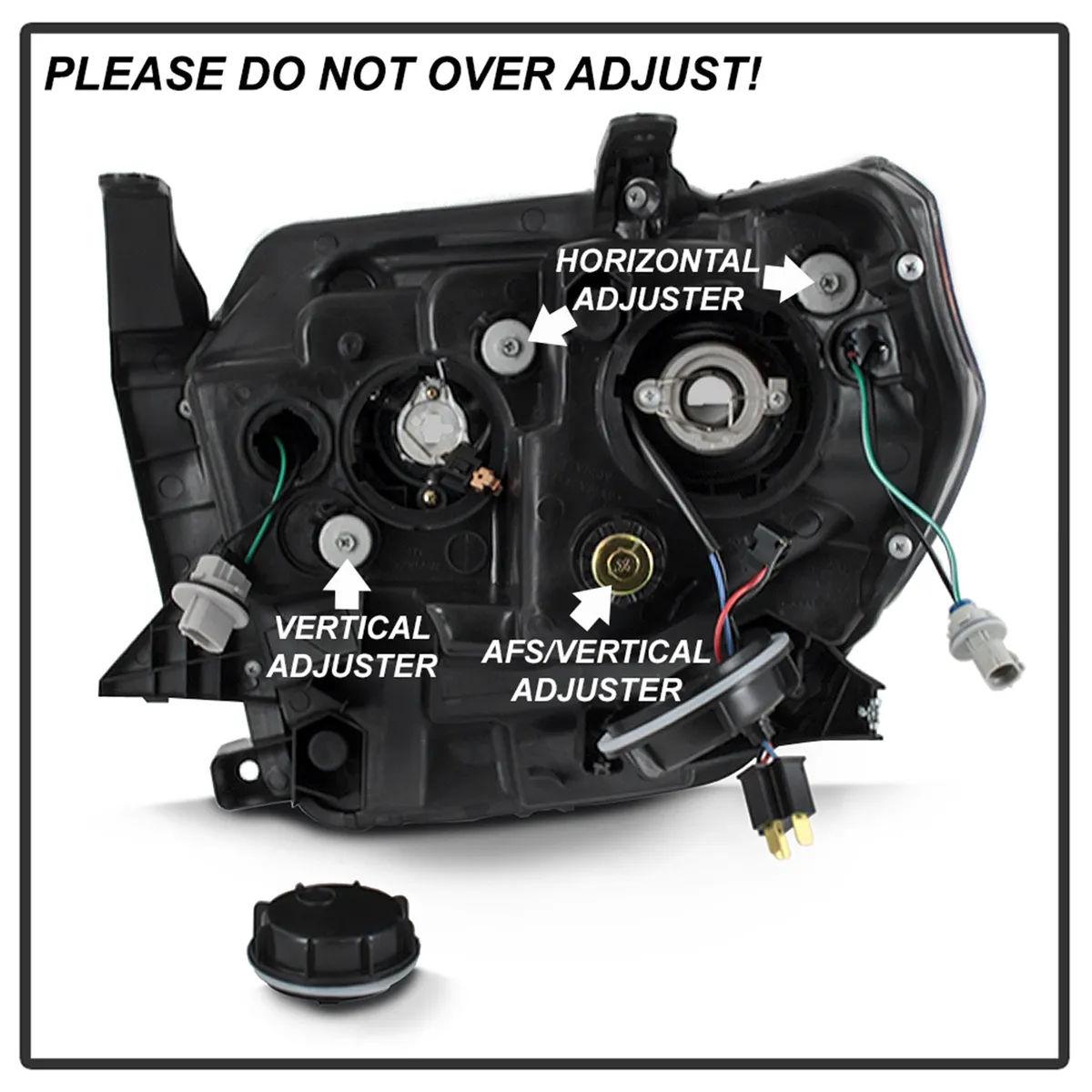 1421 Tundra/2018 Tundra sr And Sr5 Only LED Light Bar Projector Headlights Blac product image