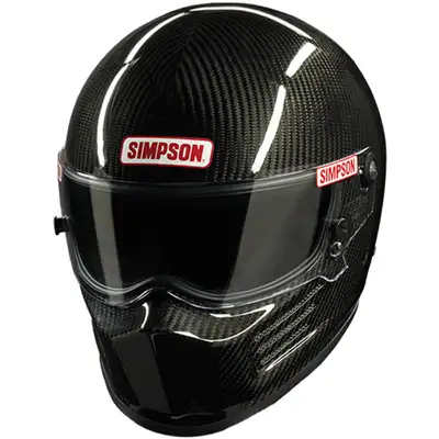 Simpson Safety Helmet Bandit Medium Carbon Fiber SA2020