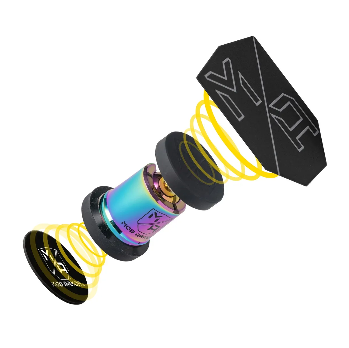 MobNetic Maxx CHROME FINISH | Magnetic Dashboard Phone Mount product image