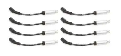 Moroso Wire Set 8.5mm Black Ultra 40 ls 9.75in. Long w Alum. Heatshield