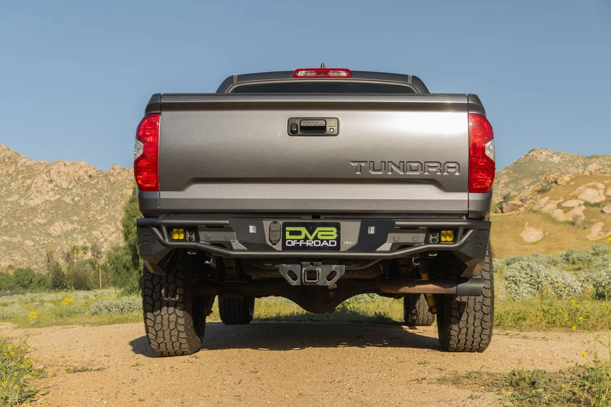 DV8 2014-2021 Toyota Tundra Tube Rear Bumper RBTT2-07 product image