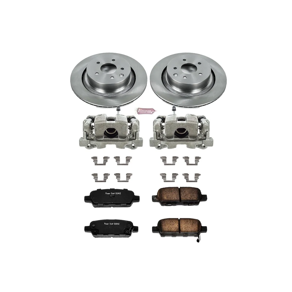 Z17 Direct Replacement Kit: Rotors; Ceramic Pads; Calipers product image