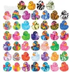 2\" Value Rubber Ducky Assortment 1000ct product image