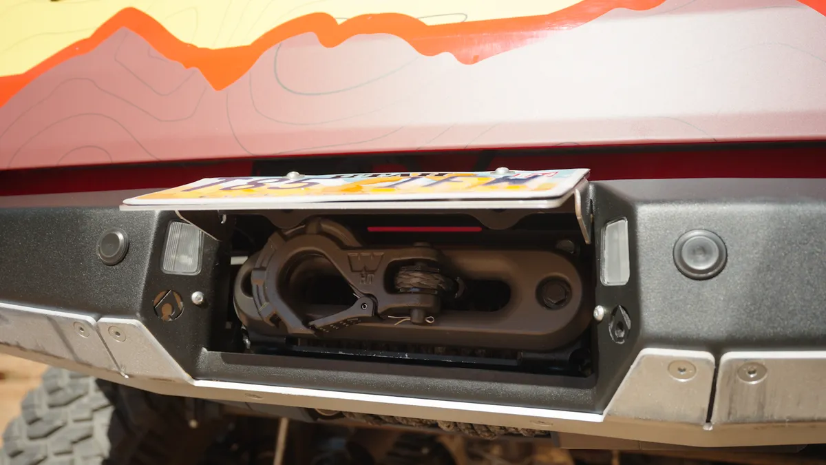 20c Gladiator High Clearance Rear Bumper Winch Fairlead Mounting Bracket product image